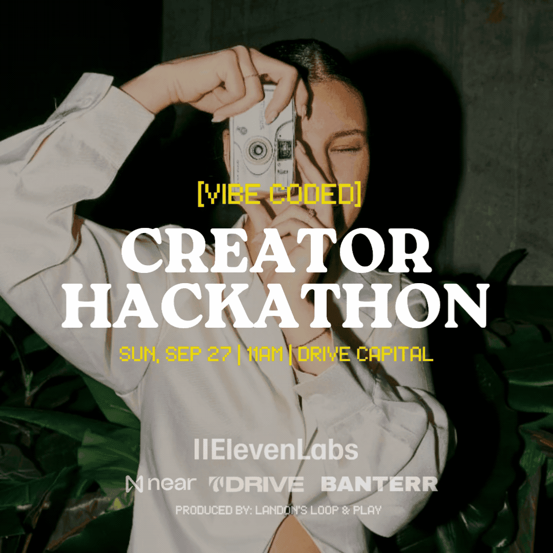 Play creator hackathon cover. PromptHaus lifetime access for builders in Chicago.